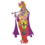 Krishna Wall ART Embroidery Design