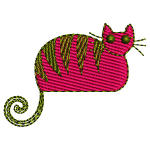 Cat Machine Embroidery Designs 17219