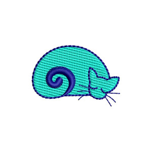 Ears Kawaii Cat Dupatta Design 17220