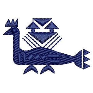 Top Curtain Peacock Embroidery Design 17224