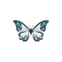Polyommatinae Butterfly Embroidery Design