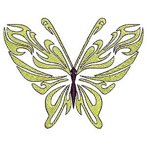 Butterfly Machine Embroidery Design