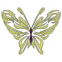 Butterfly Machine Embroidery Design