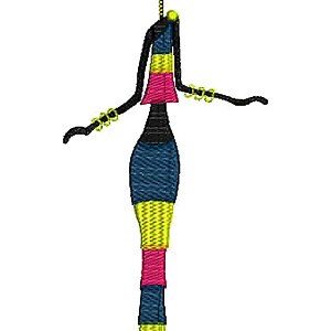 African Triptic Wall Art Embroidery Design