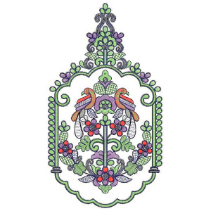 Wallart Embroidery Design 19861