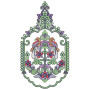 Wallart Embroidery Design 19861