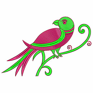 Parrot Embroidery Design 19982
