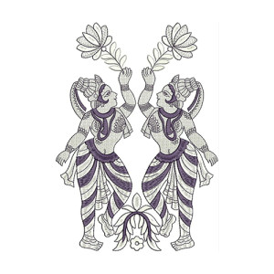 Wallart Embroidery Design 20071