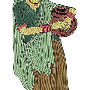 Village Panihari Embroidery 2485