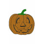 Halloween Pumpkin Embroidery Design