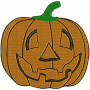 Halloween Pumpkin Embroidery Design
