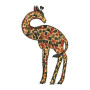 Giraffe Embroidery Design