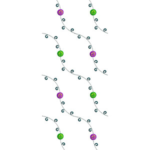 Computer Embroidery Neck Design 10870
