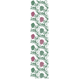 Custom Allover Embroidery Design 10884