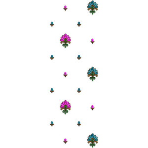 All Over Embroidery Design 12734
