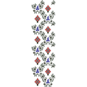 All Over Embroidery Design 12744