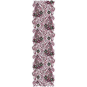 Allover Embroidery Design 13941