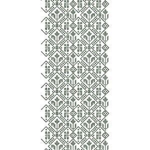 Scandinavian Style Cross Stitch Embroidery Design