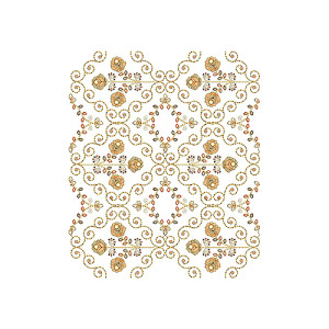Allover Embroidery Design 19155