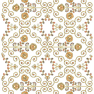 Allover Embroidery Design 19155