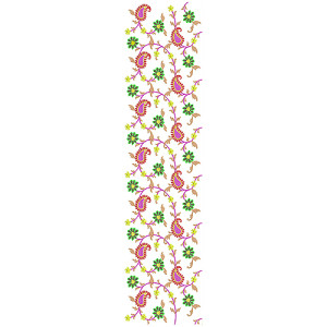 Allover Embroidery Design 19300