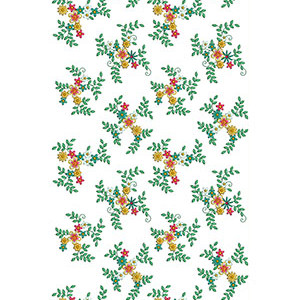 China Silk Wedding Tissue Brocket Paithani Allover Embroidery Design