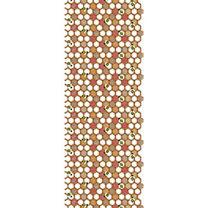 Beepower Honeycomb Embroidery Design 21620