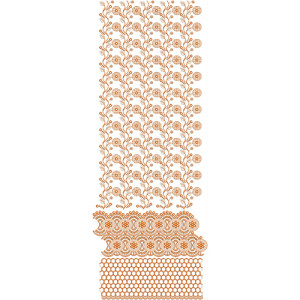 Allover Embroidery Design 22175