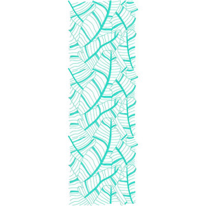 Palm Leaves Pattern Allover Embroidery Design 22545