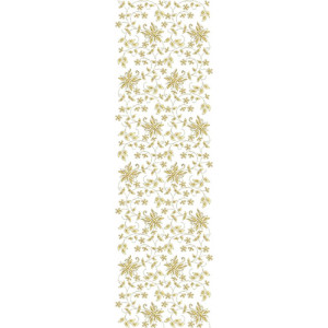 Modern Teal Turquoise Floral Pattern Embroidery Design 22664