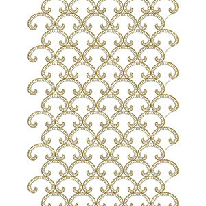 Full Cording Allover Embroidery Design 22804