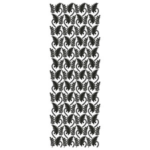 Floral Allover Embroidery Design 22858