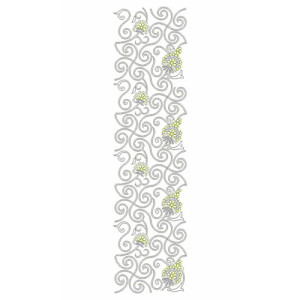 Chain Stitch Allover Embroidery Design 23232