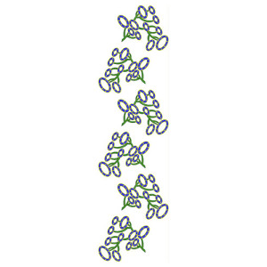 Midi Dress All Over Design 23458