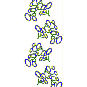 Midi Dress All Over Design 23458