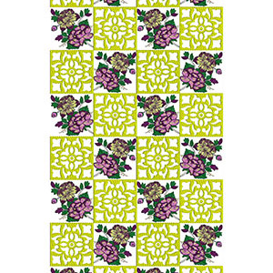 All Over Lump Fancy Embroidery Design 23525