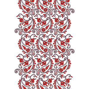 Mango All Over Flat Cording Embroidery Design 23754