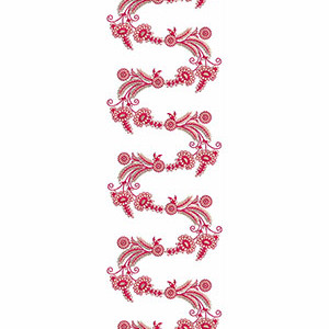 Graceful All Over Embroidery Design 23934