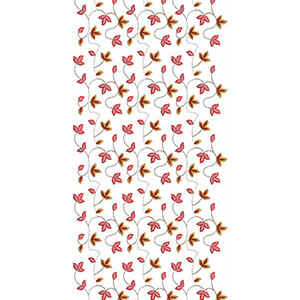 Triplets Leaf Bunch In Allover Embroidery 24379