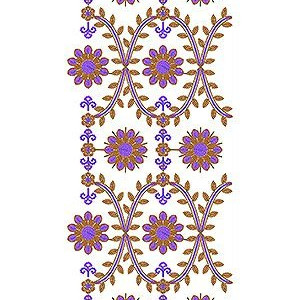 Allover Garment 3 5mm Double Sequins Embroidery Design