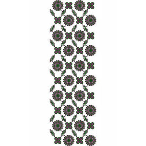 Jaal Embroidery Design 4554