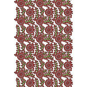 Cocktail Dress Allover Embroidery Design