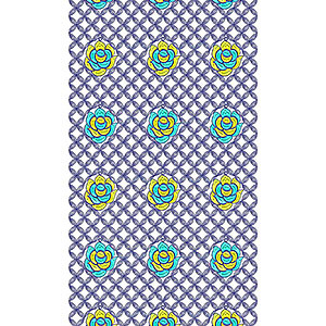 Eyelet Embroidery Allover Design