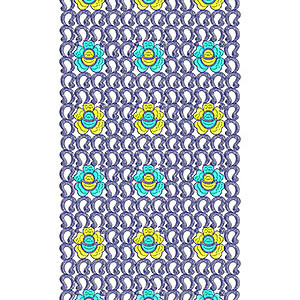 Young Girls Skirt Embroidery Design