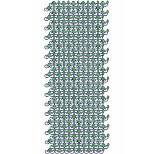 Fabulous Evening Dress Allover Embroidery Design