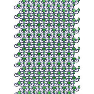 Fabulous Evening Dress Allover Embroidery Design