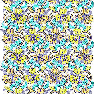 Floral Crochet Baby doll Allover Design