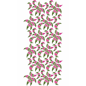 African Clothing Allover Embroidery Design