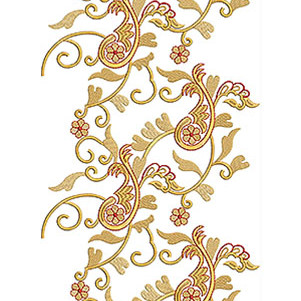 Wedding Party Garment Embroidery Design