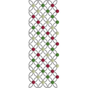 Cozy Dress Allover Embroidery Design